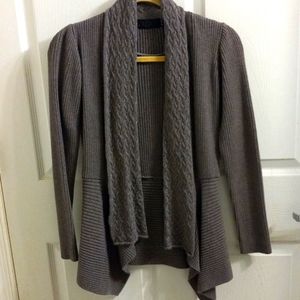 SALEBEAUTIFUL First Lite Open Front Beautiful Waterfall XS Cardigan EUC …